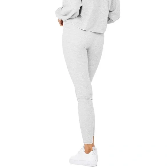 Alo High-Waist Micro Waffle Low-Key Legging
